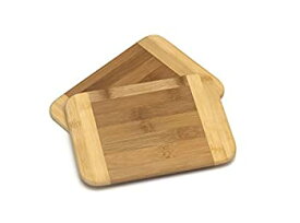 【中古】【輸入品・未使用】Lipper International 949 Bamboo Two-Tone Kitchen Cutting and Serving Board Small 20cm x 15cm x 0.8cm Set of 2