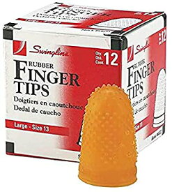【中古】【輸入品・未使用】Swingline Large Rubber Finger Tips Size 13 12-Pack (S7054033C)