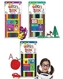 【中古】【輸入品・未使用】Wikki Stix Triple Play Pack by WikkiStix