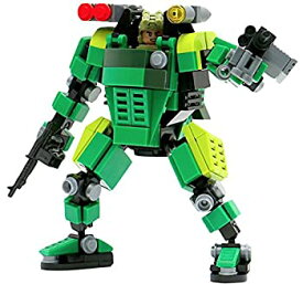【中古】【輸入品・未使用】Mybuild Patented Block Building Toy Green Trooper Bricks to Fantastic Robot