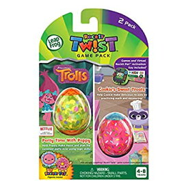 【中古】【輸入品・未使用】LeapFrog RockIt Twist デュアルゲームパック トロールズ ポピーとクッキーのスイートなおやつ付き