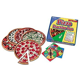 【中古】【輸入品・未使用】Learning Resources Pizza Fraction Fun Game - Time to make pizza!
