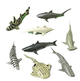 【中古】【輸入品・未使用】Shark Toy Animals (12 Count) by U.S. Toy