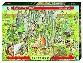 【中古】【輸入品・未使用】HEYE Puzzle ヘイパズル 29727 Marino Degano : Funky Zoo JurassicHabitat (1000 ピース)