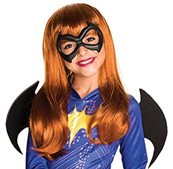 【ポイントアップ中！】【輸入品・未使用未開封】Rubies DCスーパーヒーローGirls Batgirl子wig- 標準 ブラウン 32966
