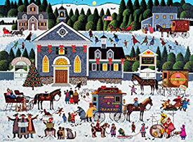 【中古】【輸入品・未使用】Buffalo Games Churchyard Christmas by Charles Wysocki Jigsaw Puzzle (1000 Piece)