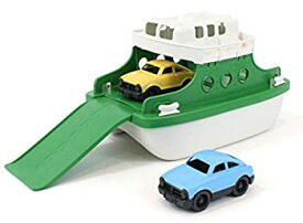 【中古】【輸入品・未使用】Green Toys フェリーボート ミニカー付き 風呂用おもちゃ 10"X6.6"x6.3" FRBGW-1290