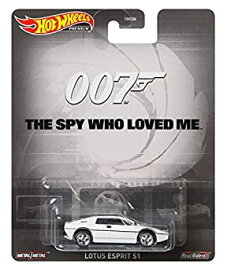 【中古】【輸入品・未使用】Hot Wheels 007 Spy Who Loved Me Lotus Esprit S1 ホワイト