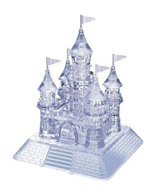 【中古】【輸入品・未使用】Original 3D Crystal Puzzle - Deluxe Castle Clear by Bepuzzled