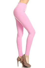 【中古】【輸入品・未使用】Leggings Depot PANTS レディース US サイズ: 2X カラー: ピンク