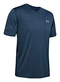 【中古】【輸入品・未使用】Under Armour Mens Tech 2.0 V-Neck Short-Sleeve T-Shirt (Academy Blue/Mod Gray - 408 Medium)