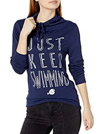 【中古】【輸入品・未使用】Disney レディース Just Keep Swimming Dory グラフィック カウルネックセーター US サイズ: X-Small カラー: ブルー