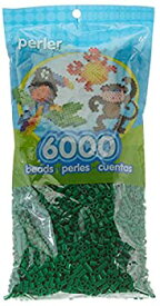 【中古】【輸入品・未使用】Perler Beads 80-11086 6000 Beads Dark Green by Perler
