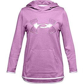【中古】【輸入品・未使用】Under Armour Girls' Armour Fleece Graphic Hoodie Polar Purple (537)/Crystal Lilac Youth Small
