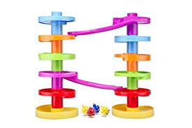 【中古】【輸入品・未使用】Ball Drop Advanced with Bridge. Marble Run Educational Family Fun for Baby and Toddler.