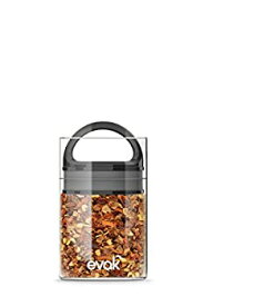 【中古】【輸入品・未使用】Best PREMIUM Airtight Storage Container for Coffee Beans Tea and Dry Goods - EVAK - Innovation that Works by Prepara Glass and Stainles