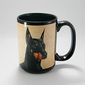 【中古】【輸入品・未使用】DOBERMAN Faithful Friend Coffee Cup by Pet Gifts USA