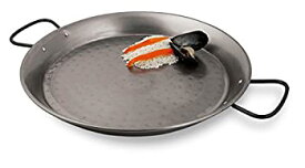 【中古】【輸入品・未使用】バッサーノ 世界 料理 18.5 インチ 洗練された 炭素 鋼 の パエリア 鍋