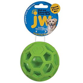 【中古】【輸入品・未使用】JW Pet Treat N Squeak Dispenser Durable Natural Rubber Fun Interactive Dog Toy