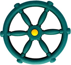 【中古】【輸入品・未使用】Jungle Gym Kingdom 海賊船舵輪 - 緑