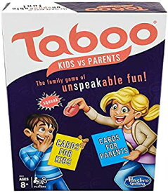 【中古】【輸入品・未使用】Taboo Kids vs. Parents Family ボードゲーム 対象年齢8歳以上