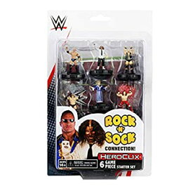 【中古】【輸入品・未使用】WizKids WWE Heroclix: The Rock 'N' Sock Connection 2プレーヤースターターセット