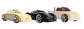 【中古】【輸入品・未使用】Automoblox 収集価値のある木製おもちゃ 車 トラック ミニマンタ/牙/レックス 3個パック (他のミニおよびマイクロシリーズ車に対応)