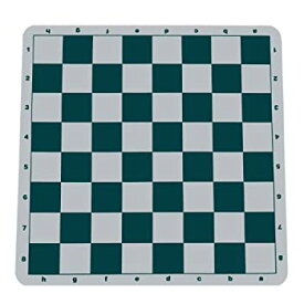 【中古】【輸入品・未使用】WE Games Green Silicone Tournament Chess Mat - 19.75 Inch Board with 2.25 Inch Squares