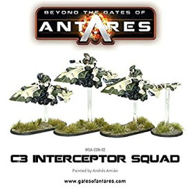 【中古】【輸入品・未使用】Warlord Games Gates Of Antares Bnib C3 Intercept Squad (3 Bikes) Wga-con-02