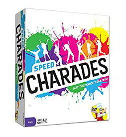 【中古】【輸入品・未使用】Charades Party Game - Speed Charades ボードゲーム - フェイスペースパーティーゲーム - 1400個のシャレード - グループや家族ゲームナイトに
