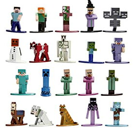 【中古】【輸入品・未使用】Jada Toys Minecraft 1.65インチ ダイカストメタルコレクションフィギュア 20個パック ウェーブ2 子供と大人のおもちゃ マルチ (30770)