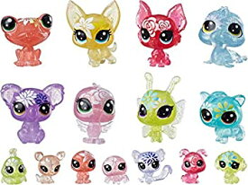 【中古】【輸入品・未使用】Littlest Pet Shop (リトル ペットショップ) ブルーミングブーケ ペットフィギュア 16個 LPS花びらパーティーコレクションの一部