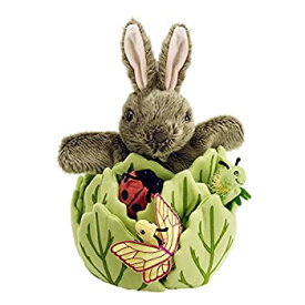 【中古】【輸入品・未使用】Hide-Away Puppets: Rabbit in a Lettuce (with 3 Mini Beasts)