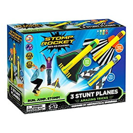 【中古】【輸入品・未使用】Stomp Rocket(ストンプロケット) オリジナルスタントプレーンランチャー ? 3つのフォーム飛行機とおもちゃのエアロケットランチャー ? アウトド