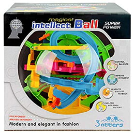 【中古】【輸入品・未使用】3 otters 3Dパズルボール 138障害物迷路ボール インタラクティブ迷路ゲーム 教育玩具 球体ゲーム ボール 男の子ギフト