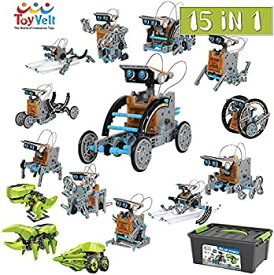 【中古】【輸入品・未使用】ToyVelt ソーラーロボット玩具