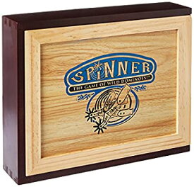 【中古】【輸入品・未使用】Spinner: The Game of Wild Dominoes (Wooden Box)