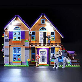 【中古】【輸入品・未使用】BRIKSMAX LED照明キット 友達 Mia's House - レゴ41369 ビルディングブロックモデルと互換性あり - レゴセットは含まれません