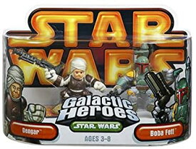 【中古】【輸入品・未使用】Star Wars Galactic Heroes Episode 2 Junior Figure 2 Pack Boba Fett & Dengar