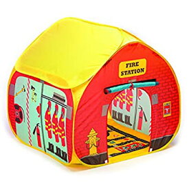 【中古】【輸入品・未使用】Fun2Give Pop-It-Up Firestation Tent with Streetmap Playmat Playhouse by Fun2Give
