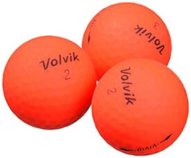 【中古】【輸入品・未使用】メーカーブランド（メーカーブランド） Volvik VIVID RED F (メンズゴルフボール) 3個入 【2016年モデル】 ※オウンネーム対象商品 （Men's）