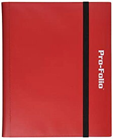 【中古】【輸入品・未使用】Pro-Folio 9-Pocket Album Red
