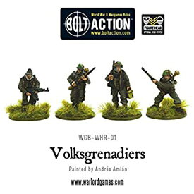 【中古】【輸入品・未使用】Bolt Action Volksgrenadiers (10 Models) Box - Metal