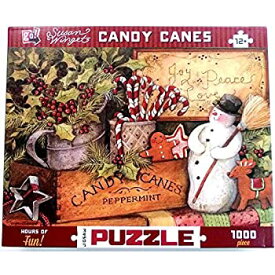 【中古】【輸入品・未使用】Susan Winget Candy Canes 1000 Piece Puzzle