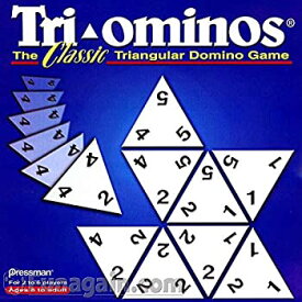 【中古】【輸入品・未使用】Tri-Ominos; the Classic Triangular Domino Game; Plus Bonus Game - Tri-Ominos for Kids