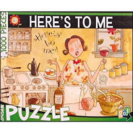 【中古】【輸入品・未使用】Karen Hillard Good"Here's to Me" 1000 Piece Jigsaw Puzzle by Go