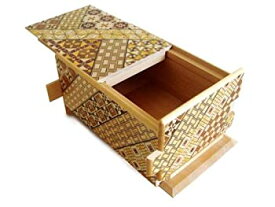 【中古】【輸入品・未使用】Japanese Yosegi Puzzle Box 5 Sun 21 Moves by Bene Gifts by Bene Gifts