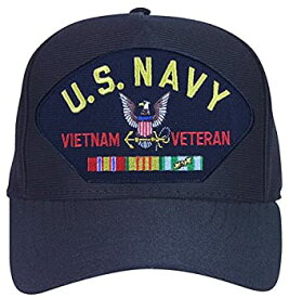 【中古】【輸入品・未使用】米国海軍ロゴとリボンでベトナム帰還兵キャップボールキャップ。Made In USA