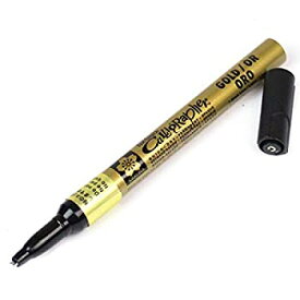 【中古】【輸入品・未使用】Sakura Pen-touch Calligraphy Pen Fine Gold