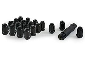 【中古】【輸入品・未使用】Gorilla Automotive 21133BC Small Diameter Acorn Black 5 Lug Kit (12mm x 1.50 Thread Size) - Pack of 20